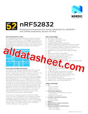 Nrf Datasheet Pdf Nordic Semiconductor