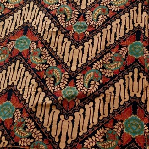 Jual Kain Batik Solo Alusan Parang Gunung Kembang Coklat Shopee Indonesia