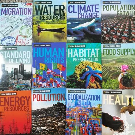 National Geographic The Global Issues Series 36 Books