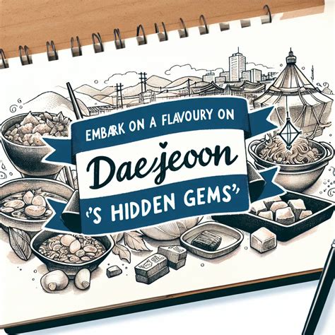 Embark On A Flavorful Journey Through Daejeons Hidden