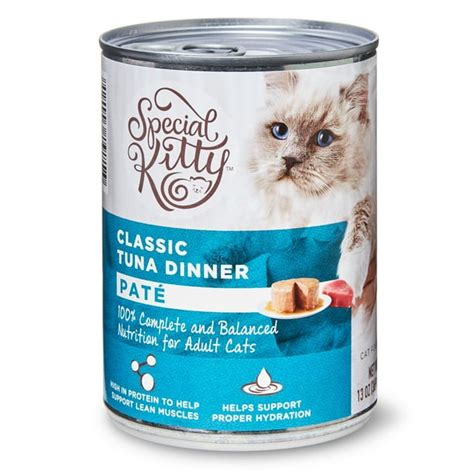 Special Kitty Classic Tuna Dinner Pate Wet Cat Food 13 Oz Walmart