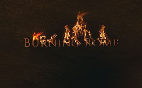 Historical Wallpapers: Great Fire of Rome (Magnum incendium Romae) (AD 64)