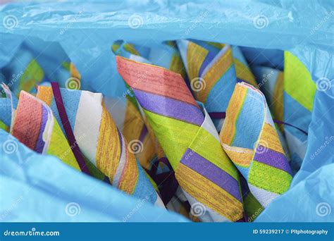 Colorful Party Napkins stock image. Image of bright, purple - 59239217