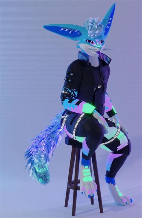 Do Custom Vrchat Furry Avatar Model Nsfw Fursona Character Vtuber Rig