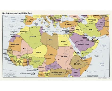 Карты Северной Африки | Коллекция карт Северной Африки | Африка | Maps ...
