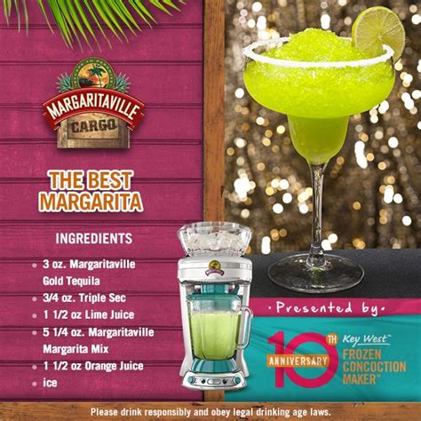 Margaritaville Frozen Drink Machine Recipes | Bryont Blog