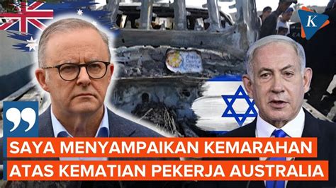 Albanese Telepon Netanyahu Marah Serangan Israel Tewaskan Pekerja