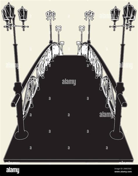 Arch Bridge Vector Stock Vector Image And Art Alamy