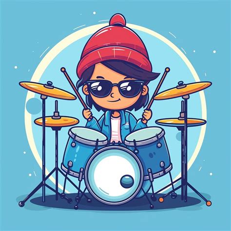Cute Cool Teen Kid Cartoon Vector Icon Premium Ai Generated Image