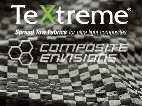 Textreme Plain Weave Spread Tow Carbon Fiber Tr K Cm