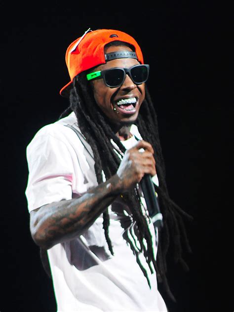 Rapper Lil Wayne Performs His Americas Most Wanted Tour Concert To A