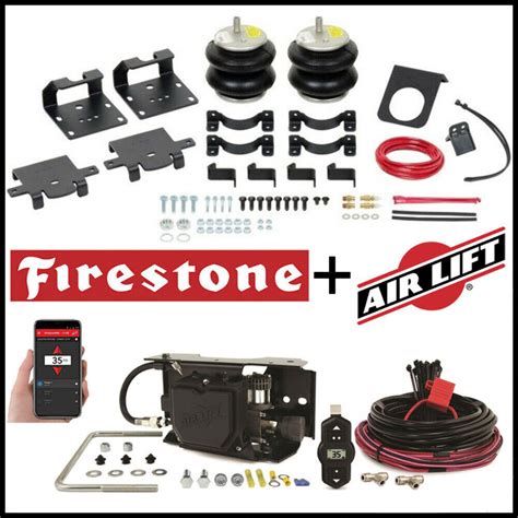 Firestone Rear Helper Springs Air Lift Ez Compressor Sierra