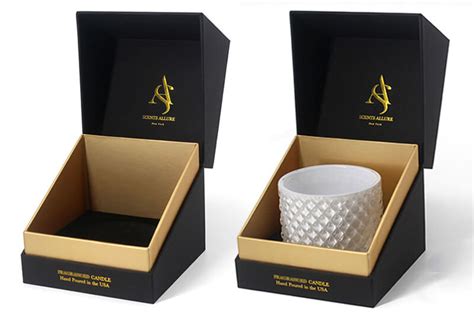 Luxury Rigid Paper Candle T Box Packaging Wholesale