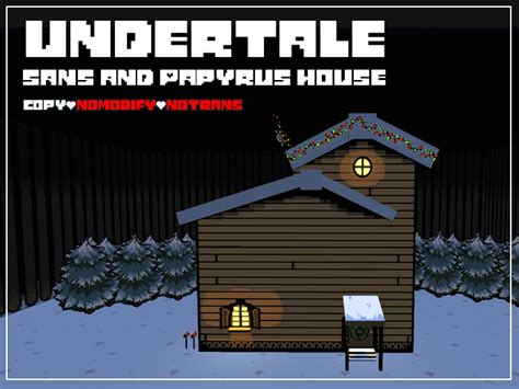 Second Life Marketplace - Undertale - Sans and Papyrus House