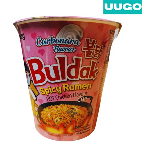 Samyang Buldak Carbonara Hot Chicken Flavor Spicy Ramen Cup Noodles G