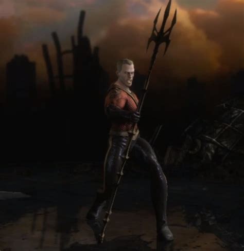 Injustice: Gods Among Us: Aquaman Flashpoint Alternate Costume - Orcz ...