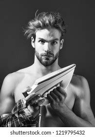 Sexy Naked Handsome Man Messy Hair Stock Photo Shutterstock