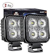 Amazon Nilight Inch Led Pods Pcs W Lm Work Lights Built