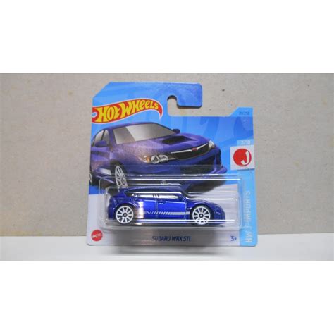 Subaru Wrx Sti Blue J Imports Hot Wheels Bcn Stock Cars