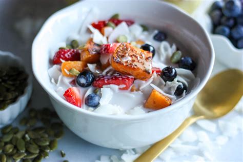 Coconut Flake Roasted Sweet Potato Cereal Miss Allie S Kitchen