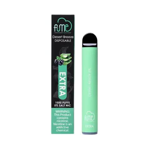 Fume Extra Puffs Desert Breeze Ct Miami K Distribution