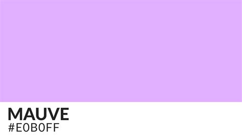 Mauve Colour HipFonts