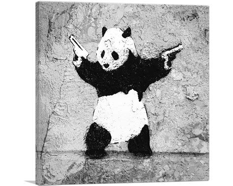 Banksy Graffiti Panda