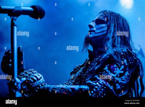 The Norwegian Symphonic Black Metal Band Dimmu Borgir Performs Live At