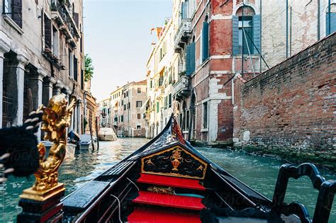 Riding In A Venice Gondola Del Colaborador De Stocksy Jen Grantham