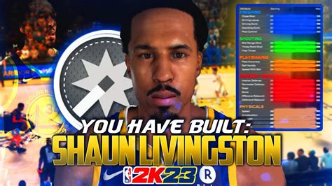 NBA 2K23 RARE SHAUN LIVINGSTON BUILD UNSTOPPABLE 2 WAY MID RANGE PG