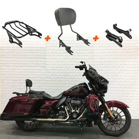 Buy Fits 2021 Street Glide Luggage Rack 4 Point Docking Harley