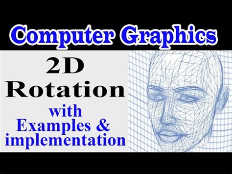 D Rotation With Example Transformation Computer Graphics Youtube