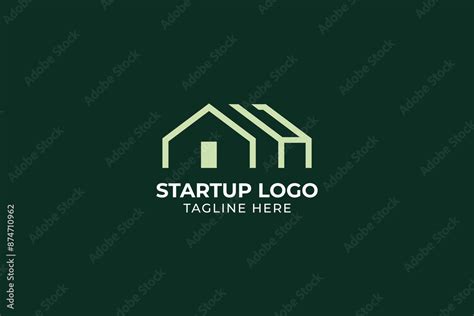 Farm House Vector Logo Old Farm Barn Logo Countryside Illustration