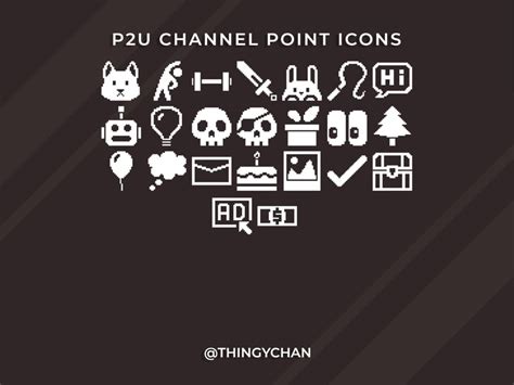 65 Twitch Channel Point Icons - Etsy