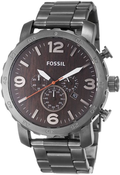 Fossil JR1355 Montre Homme Quartz Analogique Cadran Marron