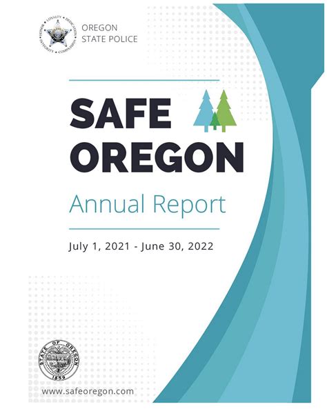 Screenshot 2022 Annual Report Safe Oregon