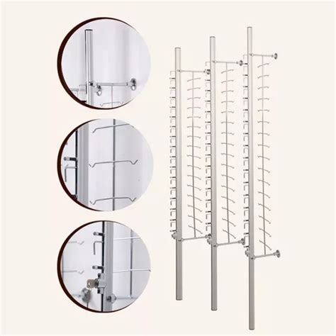 Optical Stand Display Stand Eyeglass Metal Wall Mounted Rack Display