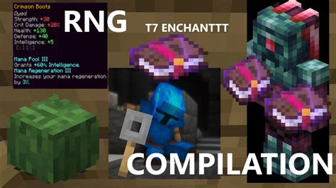 RNG Compilation Hypixel Skyblock 1 YouTube