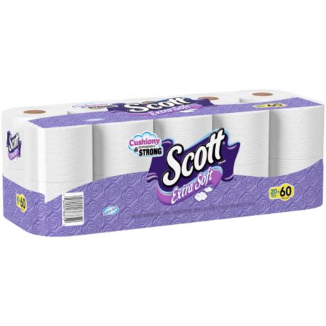 Scott Extra Soft Mega Roll Bath Tissue 20 Rolls Kroger