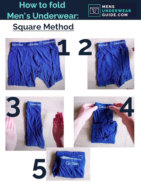 How To Fold Men S Underwear Easily Tutorial