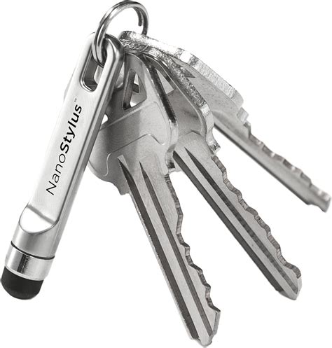 Keysmart Nanostylus Mini Keyring Stylus Ergonomic Portable And Precise Keychain