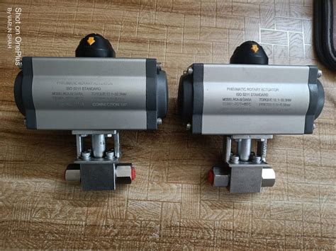 Material SS 316 Double Acting HIGH PRESSURE ACTUATOR BALL VALVE At Rs