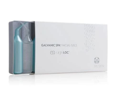 Geles Faciales Galvanic Spa Con Ageloc Tratamientos De Spa En Casa