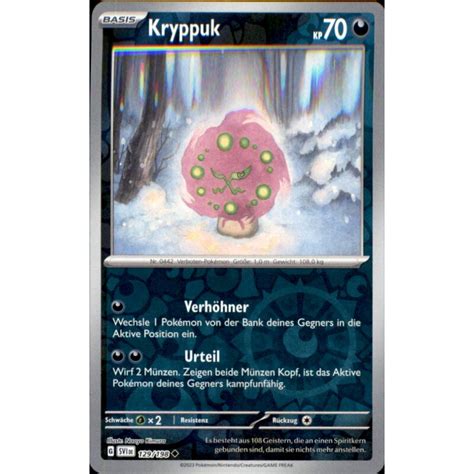 Kryppuk Reverse Holo Sv Karmesin Purpur