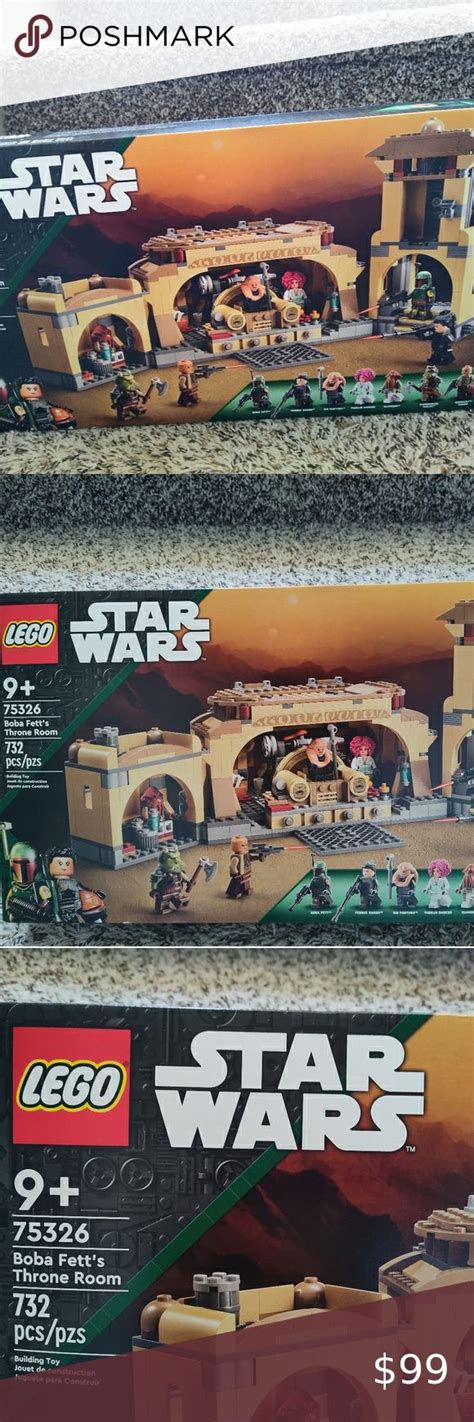 Lego Star Wars Boba Fetts Throne Room Lego Star Wars Lego Star