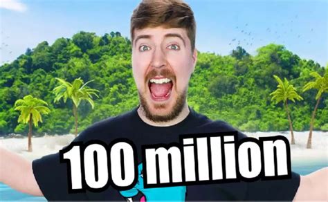 Mr Beast Hits The Milestone Of 100 Million Subscribers On Youtube