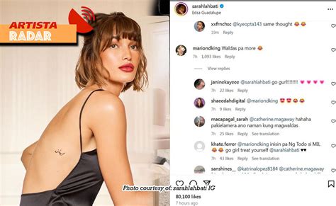 Sarah Lahbati Sinagot Ang Waldas Pa More Comment Ng Netizen