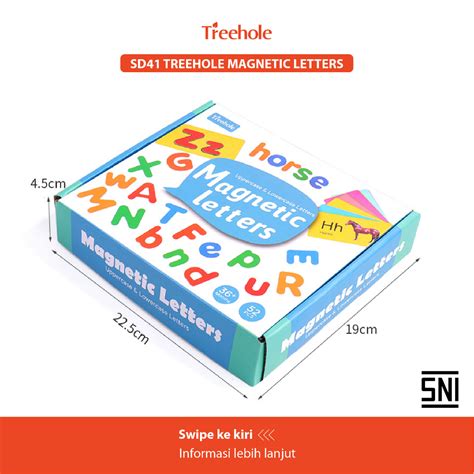 Jual Mainan Edukasi Magnetic Letters Huruf Besar Huruf Kecil Sni