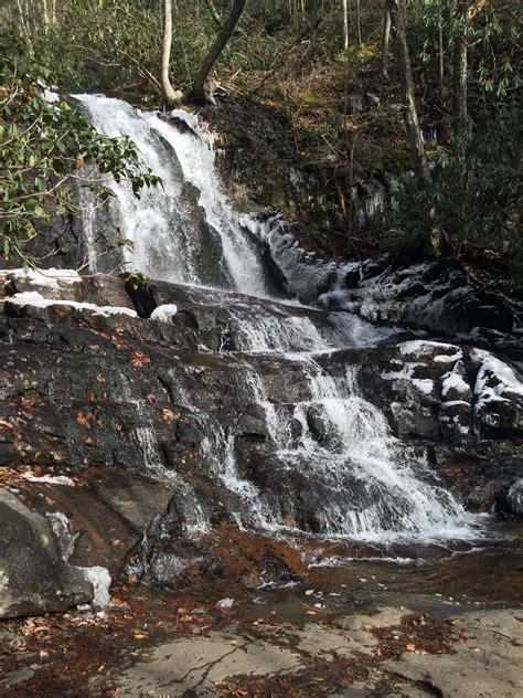 Laurel Falls In The Great Smoky Mountains