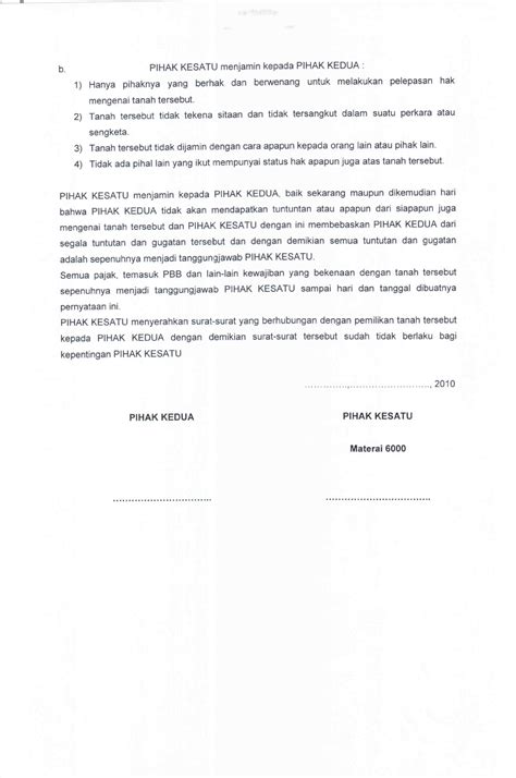 Detail Contoh Surat Pelepasan Tanah Adat Koleksi Nomer 41